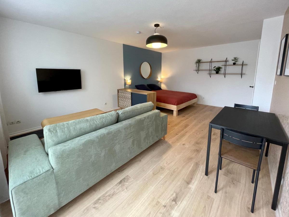 Ferienwohnung Grand Studio Joli Coeur - Calme Cosy Lumineux + Parking Nancy Exterior foto