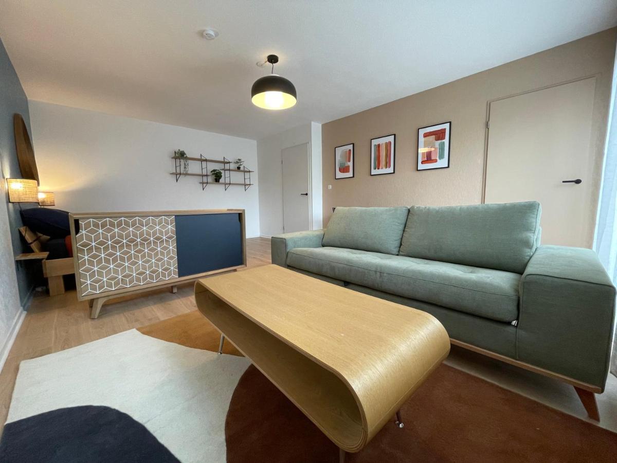 Ferienwohnung Grand Studio Joli Coeur - Calme Cosy Lumineux + Parking Nancy Exterior foto