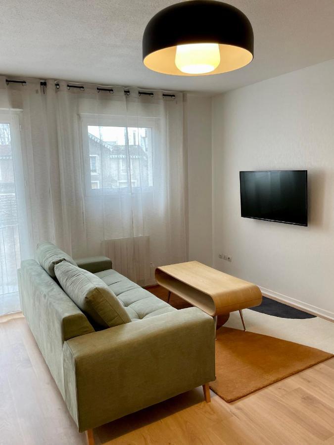 Ferienwohnung Grand Studio Joli Coeur - Calme Cosy Lumineux + Parking Nancy Exterior foto